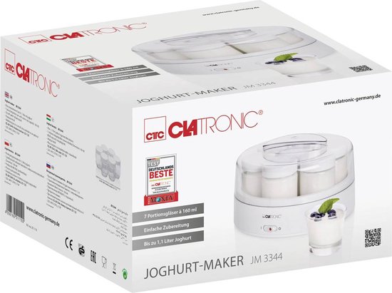 Clatronic JM 3344 - Yoghurt Maker - Clatronic