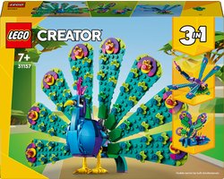 foto van LEGO Creator 3in1 31157 - Exotische pauw
