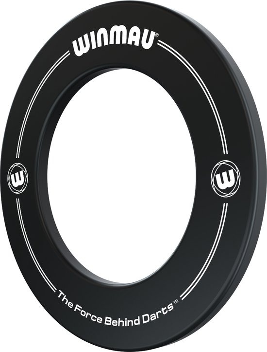WINMAU - Printed Zwart Dartbord Surround - Winmau