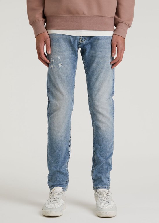 Chasin' Jeans Slim-fit jeans EGO Duke Lichtblauw Maat W34L32