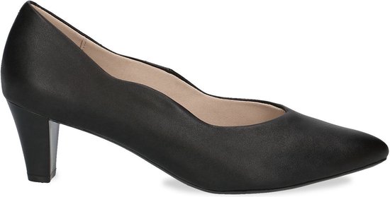 Escarpins Caprice Cuir Élégants Talon 5,5 Cm – Largeur G Confortable Femme