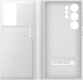 Samsung Smart View Wallet Case - Geschikt voor Samsung Galaxy S24 Ultra - White