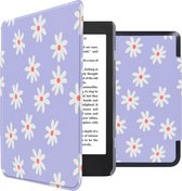 iMoshion Ereader Cover / Case Convient pour Kobo Nia - iMoshion Design Sleepcover Bookcase sans support - / Fleurs Distance