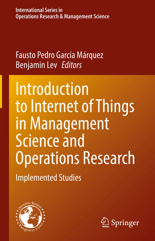 Introduction to Internet of Things in Management Science and ... - cover