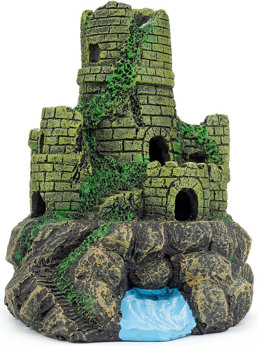 Happet - Aquarium Castle Decoration Happet R007 - 18,5 Cm - S-r007sh - 1st