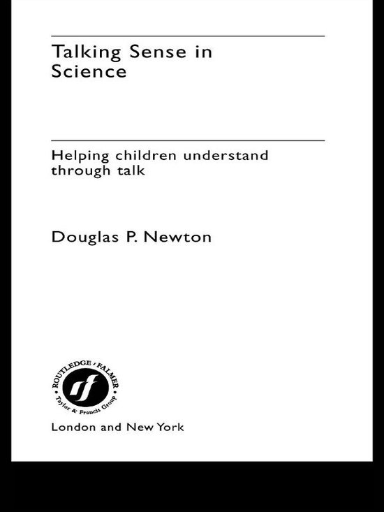 Talking Sense in Science - cover