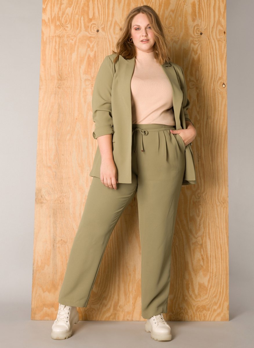 YESTA Yanou Cover ups - Soft Army - maat 1(48)