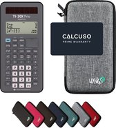 CALCUSO Pack de base gris clair avec calculatrice TI-30X Prio MathPrint