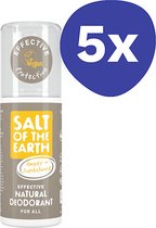 Salt of the Earth Amber & Sandalwood Deodorant Spray (5x 100ml)