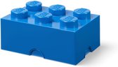 Opbergbox Brique 6, Blauw - LEGO
