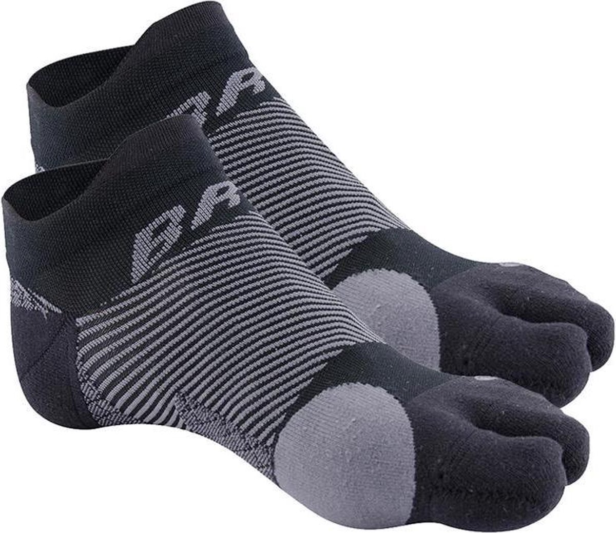 OS1st BR4 hallux valgus sokken maat S (34-37.5) – zwart – bunion – voetknobbel – gelpad beschermt tegen wrijving en druk – compressie van medische kwaliteit - naadloos