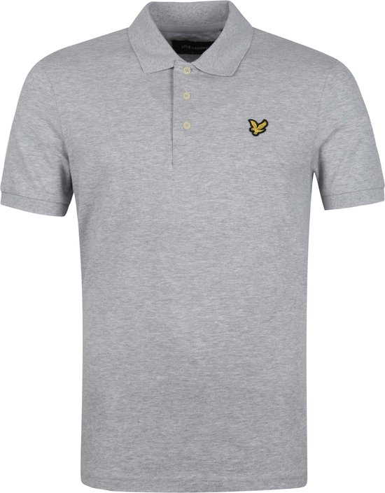 Lyle and Scott - Polo Grijs - - Heren Poloshirt Maat XS