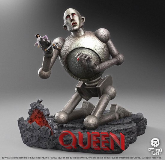 Queen 3D Vinyl Statue Queen Robot (News of the World)- Knucklebonz