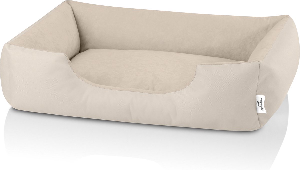 BedDog Medium Hondenbed - Hondenkussen L - Hondenmand Hondensofa - Hondenbedden voor middelgrote honden - Hondenmand Alicante stof