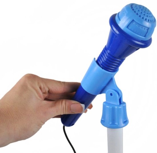 Kruzzel Elektrische Kindergitaar - Met Microfoon en Versterker - Blauw - MP3-ingang van Kruzzel — afbeelding 5