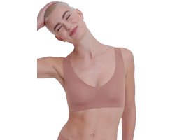 Sloggi ZERO Feel 2.0 Bralette Dames Beha - CACAO - Maat XL