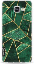 Casetastic Samsung Galaxy A5 (2016) Hoesje - Softcover Hoesje met Design - Deep Emerald Print