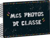 Fotoalbum MES PHOTOS DE CLASSE - spiraalgebonden - 50 zwarte bladen - 32x22cm, Beeld
