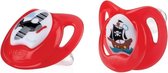 Nuby Orthodontische Fopspeen Comfort 12 Cm Rood 2 Stuks