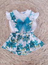Mac Ilusion kledingset Leya|Turquoise Maat 86|24 maanden 7733
