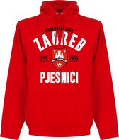 NK Zagreb Established Hoodie - Rood - M