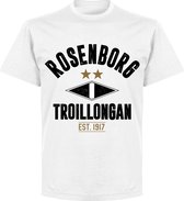 Rosenborg BK Established T-shirt - Wit - 3XL