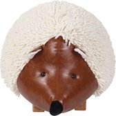 Clp Iringa Kinderpoef - Kunstleer - Creme
