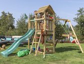 Speeltoren met Glijbaan en Schommel • Safari 1-Swing