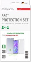 4smarts 360 Premium Protection Set Samsung Galaxy S20 Plus Transparant