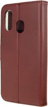 Valenta - Book Case - Gel Skin - Bruin - Samsung Galaxy A40