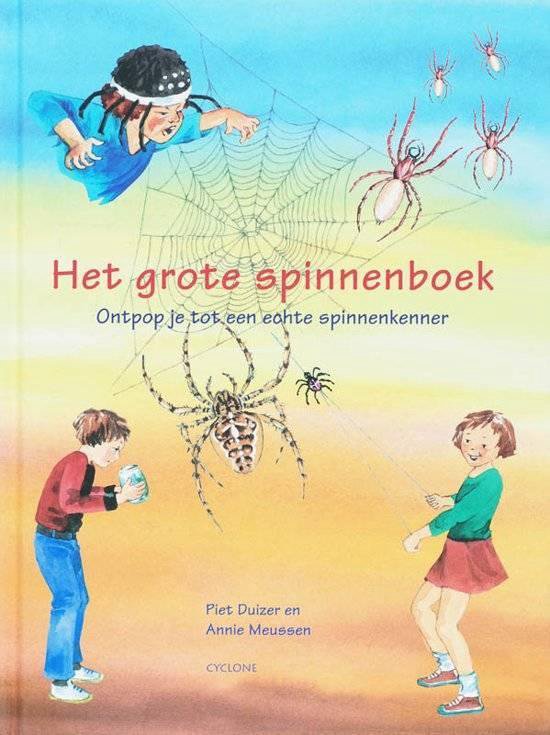 Cover van het boek 'Het grote Spinnenboek' van Piet Duizer