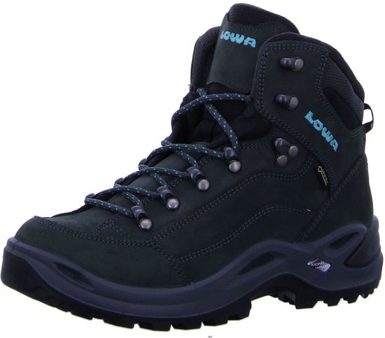 Lowa - Renegade GTX Mid WS - Wandelschoenen - Dames - Zwart/Grijs -  320945-9368 | bol.com