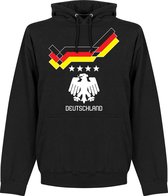 Duitsland 1990 Hooded Sweater - Zwart - S
