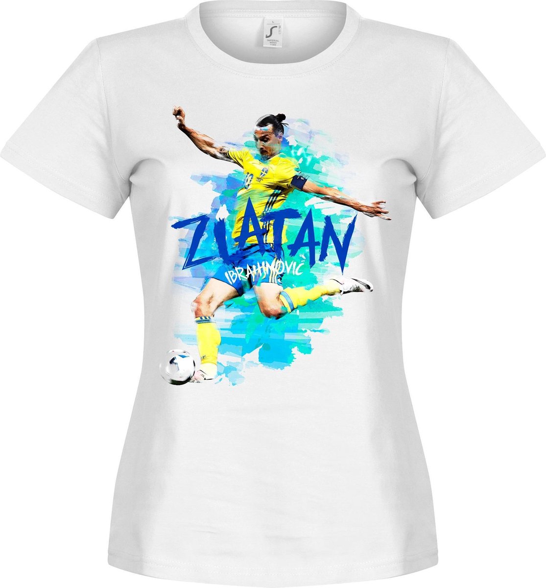 1115x1200.jpg Zlatan Motion T-Shirt - Dames - S - 8 - Afbeelding 1