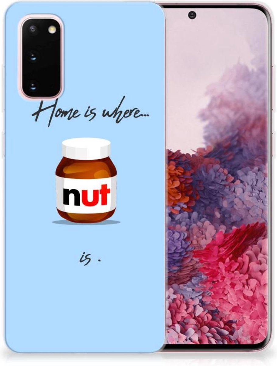 Samsung Galaxy S20 Siliconen Case Nut Home