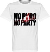 No Pyro No Party T-Shirt - XS