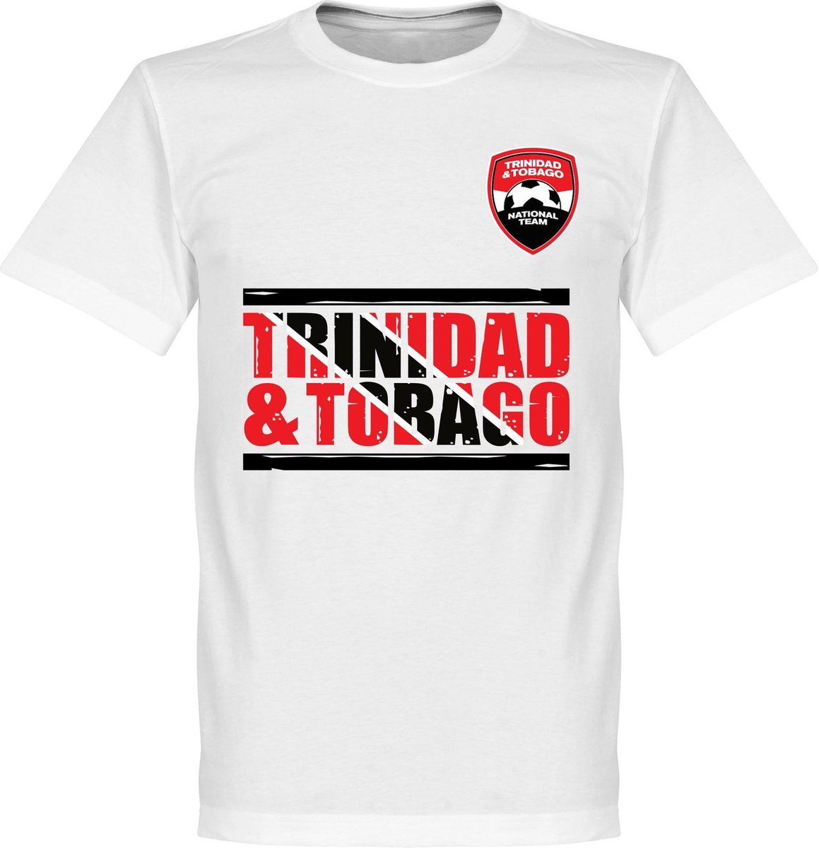 Trinidad & Tobago Team T-Shirt - Wit - 5XL