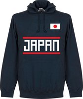 Japan Team Hooded Sweater - Navy - XXXL