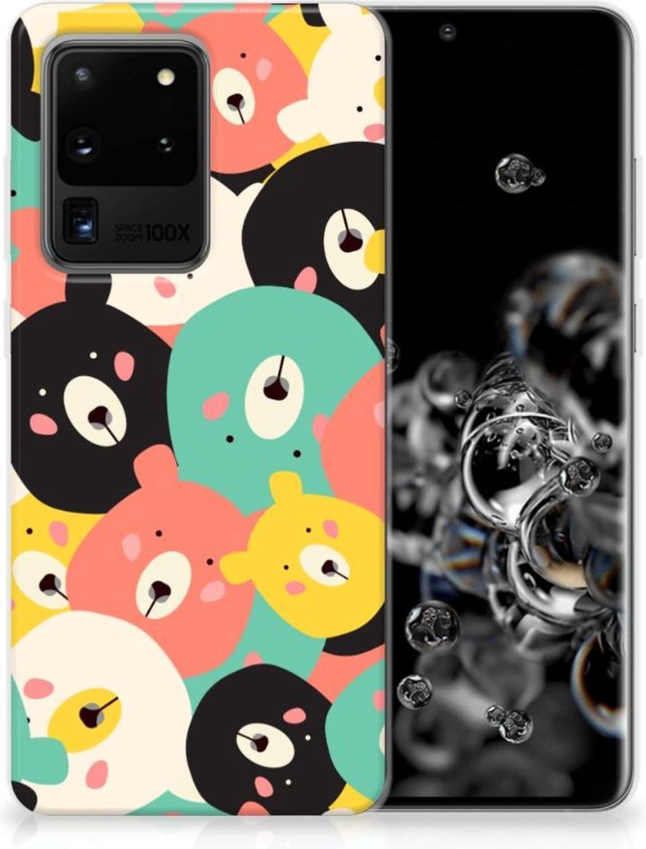 Samsung Galaxy S20 Ultra Telefoonhoesje met Naam Bears