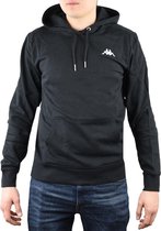 Kappa Vend Hooded 707390-19-4006, Mannen, Zwart, Sporttrui casual maat: M