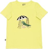 HEBE - t-shirt - korte mouwen - geel - Maat 98/104