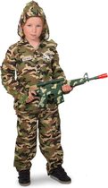 Sniper Cammo Pakje - Verkleedpak - Jongens - Maat 116 - 134