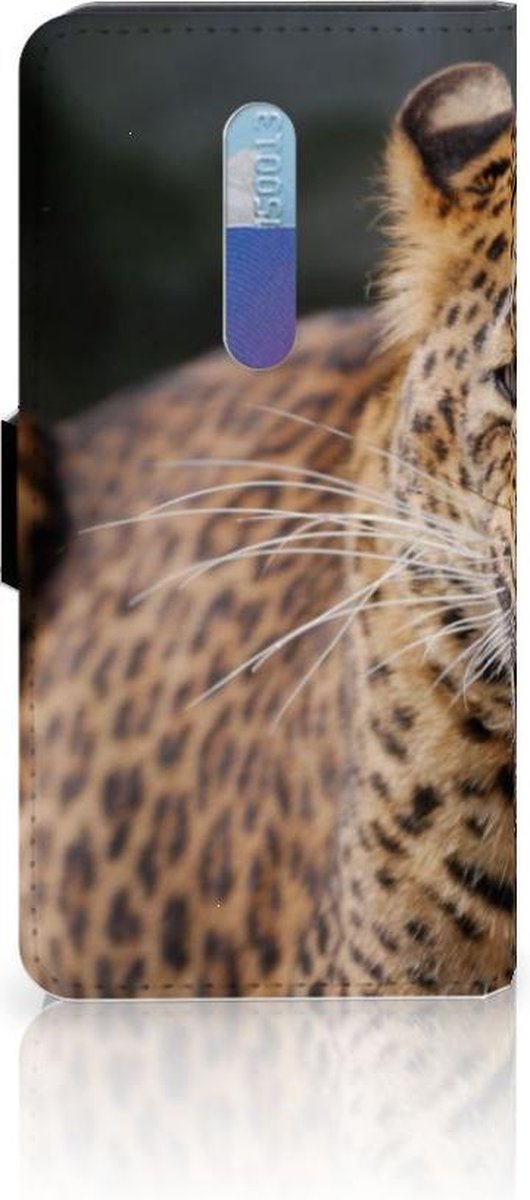 Xiaomi Redmi K20 Pro Telefoonhoesje met Pasjes Luipaard