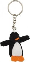 8x Pluche pinguin knuffel sleutelhanger 6 cm - Speelgoed dieren sleutelhangers