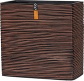 Bak envelop hoog Rib 31x16x29 bruin
