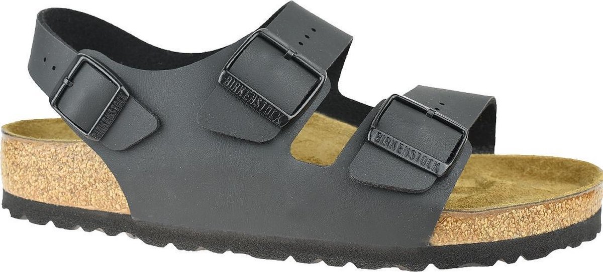 Birkenstock Heren Sandalen Milano Heren - Zwart - Maat 40 | bol.com