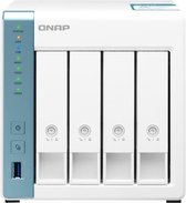 Bol.com QNAP TS-431K data-opslag-server Ethernet LAN Toren Wit NAS aanbieding