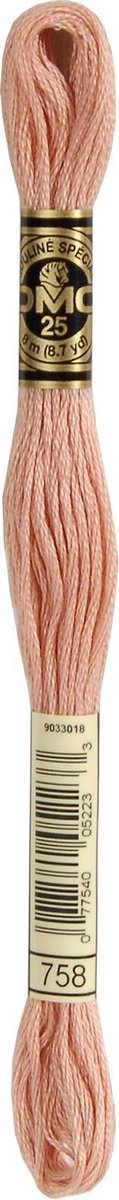 DMC Borduurgaren-758 Oud Rose
