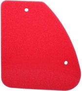 schuim luchtfilter scoot aanpasbaar peugeot 50 tkr, trekker, speedfight, levendigheid, elyseo, elystar, looxor, buxy (rood) -artein-