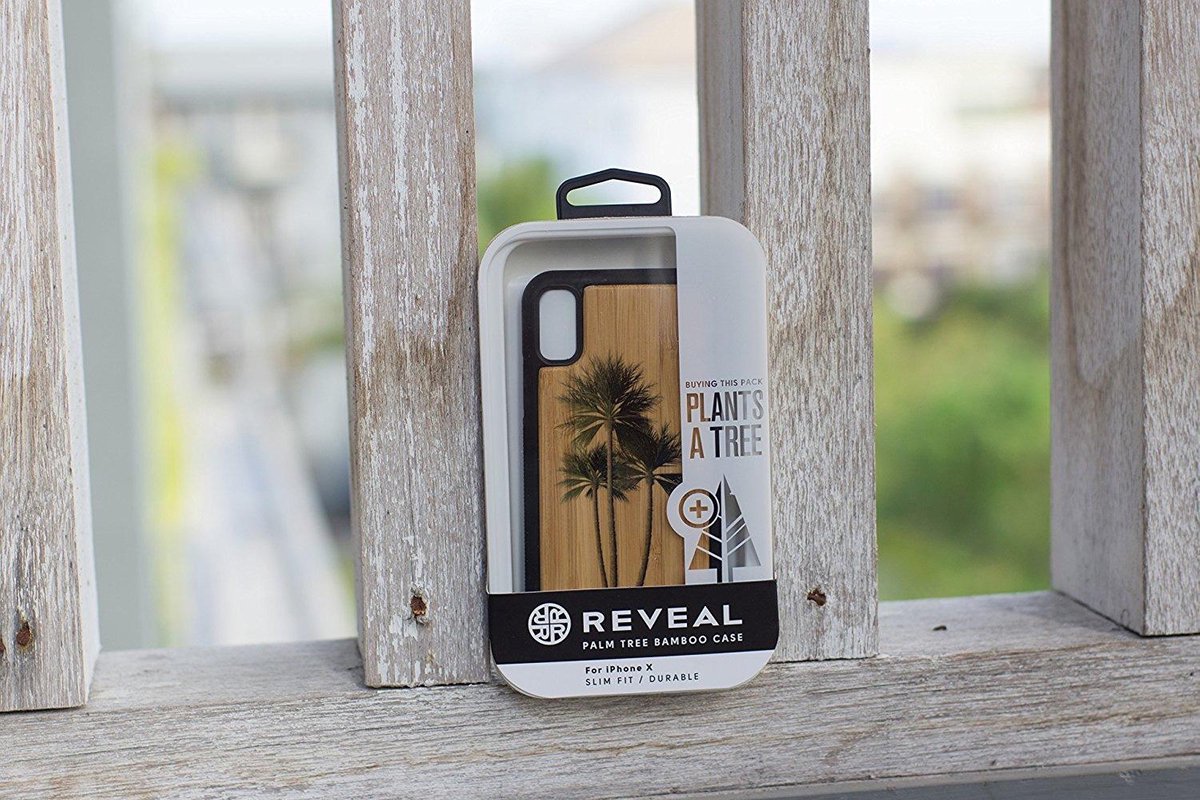 Reveal Palm Tree Bamboo Case Apple iPhone X/XS